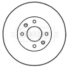 Тормозной диск BORG & BECK BBD4818