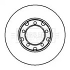 Тормозной диск BORG & BECK BBD4824