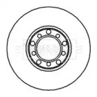 Тормозной диск BORG & BECK BBD4829