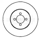 Тормозной диск BORG & BECK BBD4833