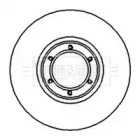 Тормозной диск BORG & BECK BBD4842