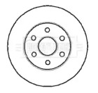 Тормозной диск BORG & BECK BBD4854