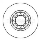 Тормозной диск BORG & BECK BBD4863