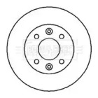 Тормозной диск BORG & BECK BBD4877