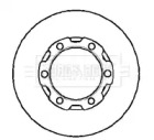 Тормозной диск BORG & BECK BBD4905