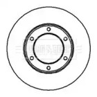 Тормозной диск BORG & BECK BBD4916