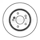 Тормозной диск BORG & BECK BBD4918