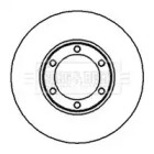 Тормозной диск BORG & BECK BBD4932