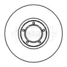 Тормозной диск BORG & BECK BBD4968