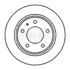 Тормозной диск BORG & BECK BBD4996
