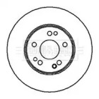 Тормозной диск BORG & BECK BBD5002