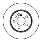 Тормозной диск BORG & BECK BBD5003