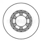 Тормозной диск BORG & BECK BBD5006
