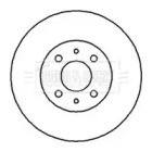 Тормозной диск BORG & BECK BBD5018