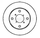 Тормозной диск BORG & BECK BBD5027