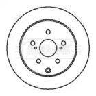 Тормозной диск BORG & BECK BBD5030