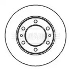 Тормозной диск BORG & BECK BBD5036
