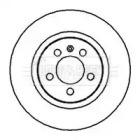 Тормозной диск BORG & BECK BBD5040