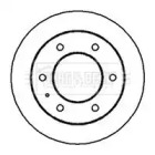 Тормозной диск BORG & BECK BBD5043