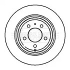 Тормозной диск BORG & BECK BBD5062
