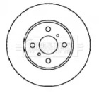 Тормозной диск BORG & BECK BBD5066