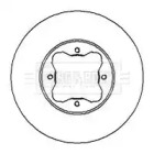 Тормозной диск BORG & BECK BBD5070