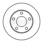 Тормозной диск BORG & BECK BBD5074
