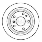 Тормозной диск BORG & BECK BBD5075