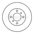 Тормозной диск BORG & BECK BBD5097