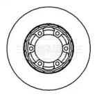 Тормозной диск BORG & BECK BBD5098