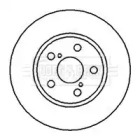 Тормозной диск BORG & BECK BBD5106