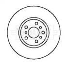 Тормозной диск BORG & BECK BBD5108