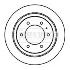 Тормозной диск BORG & BECK BBD5115