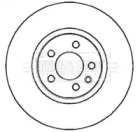 Тормозной диск BORG & BECK BBD5121