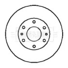 Тормозной диск BORG & BECK BBD5123