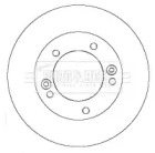 Тормозной диск BORG & BECK BBD5132