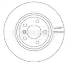 Тормозной диск BORG & BECK BBD5135