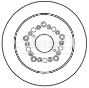 Тормозной диск BORG & BECK BBD5178