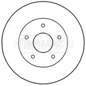 Тормозной диск BORG & BECK BBD5192