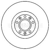 Тормозной диск BORG & BECK BBD5216