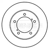 Тормозной диск BORG & BECK BBD5219