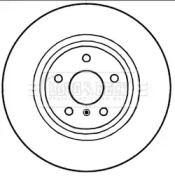 Тормозной диск BORG & BECK BBD5225