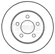 Тормозной диск BORG & BECK BBD5227