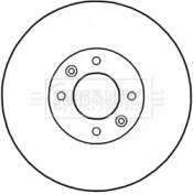 Тормозной диск BORG & BECK BBD5234