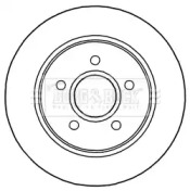 Тормозной диск BORG & BECK BBD5241