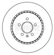 Тормозной диск BORG & BECK BBD5246