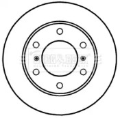 Тормозной диск BORG & BECK BBD5250