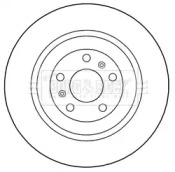 Тормозной диск BORG & BECK BBD5274