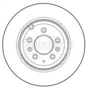 Тормозной диск BORG & BECK BBD5276