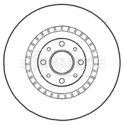 Тормозной диск BORG & BECK BBD5287